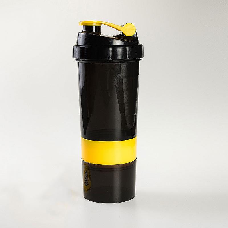 500ml Sports Plastic Water Bottle, Protein Shaker