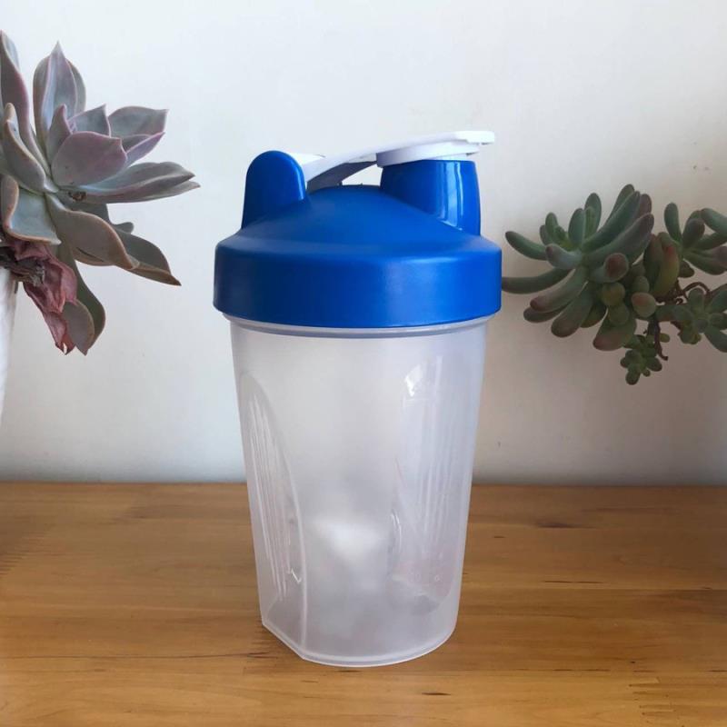 blank protein shaker bottle