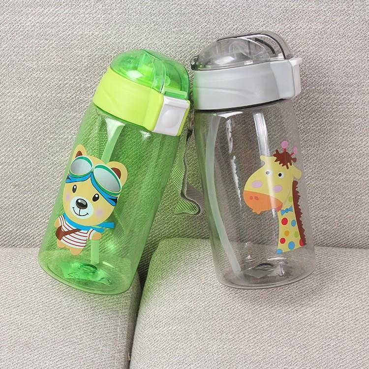 Straw Water Bottle For Kids