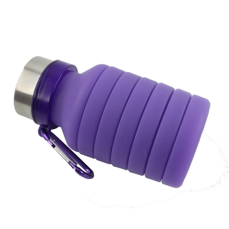 antibacterial collapsible water bottle