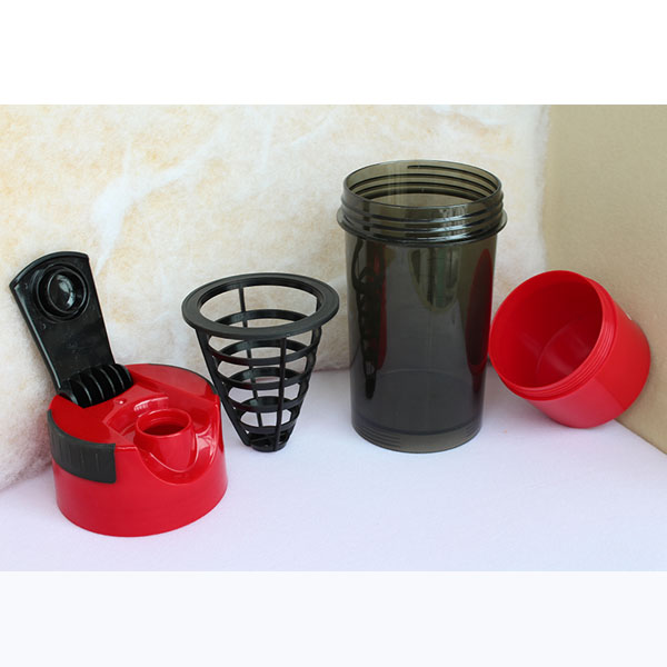 600ml bpa free custom logo plastic gym fitness cyclone shaker cup sports protein bottle