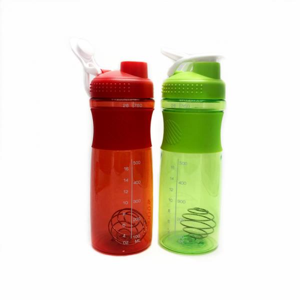 Eco-Friendly 760ml plastic custom shaker bottle