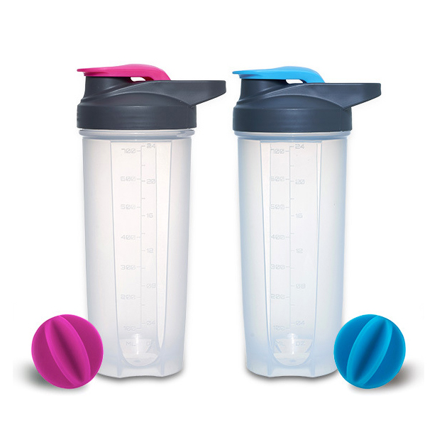 gym Plastic protein shaker bottle