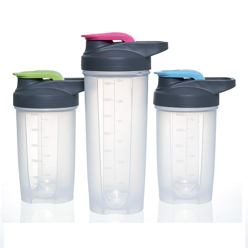 gym Plastic protein shaker bottle