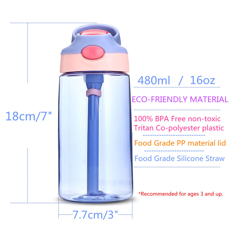 Water Bottles For Kids 480M