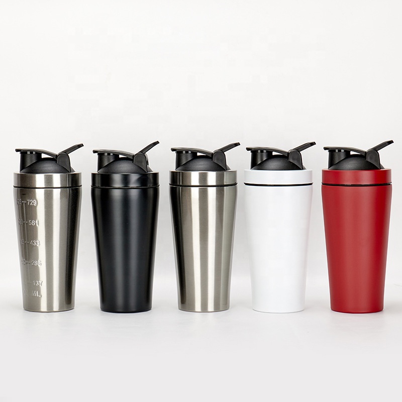 Stainless Steel Protein Shaker Bottle On Whey Protein for Fitness Gym Bottle