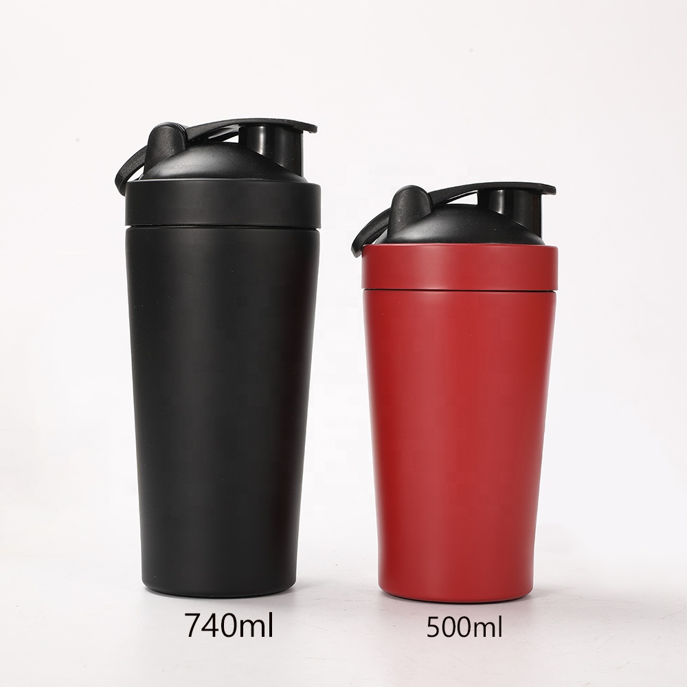 Stainless Steel Protein Shaker Bottle On Whey Protein for Fitness Gym Bottle