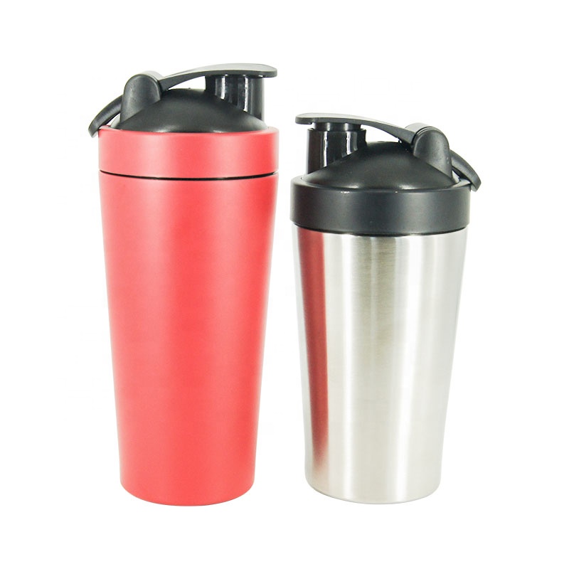 700ML BPA Free Insulated Stainless Steel Shakers Protein Shaker 