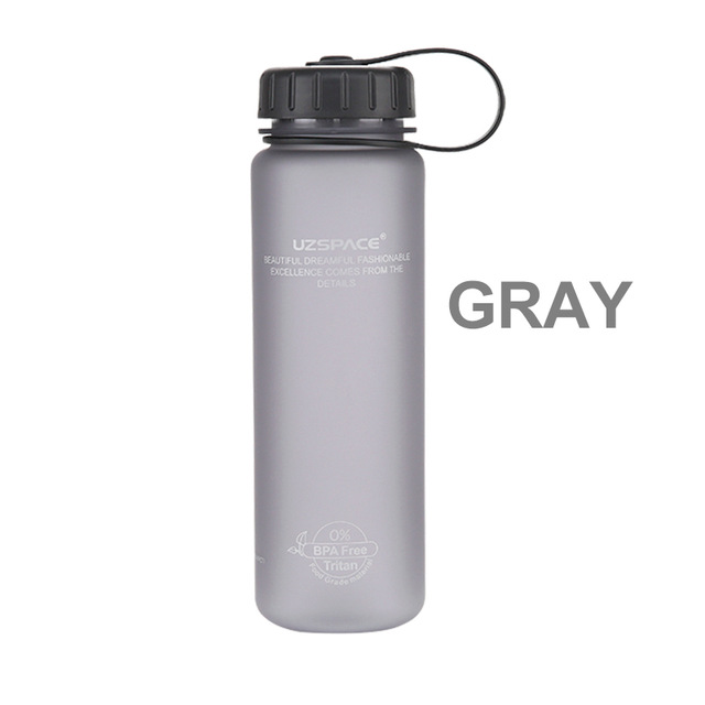Customized bpa free sports plastic water bottle with soft touch 