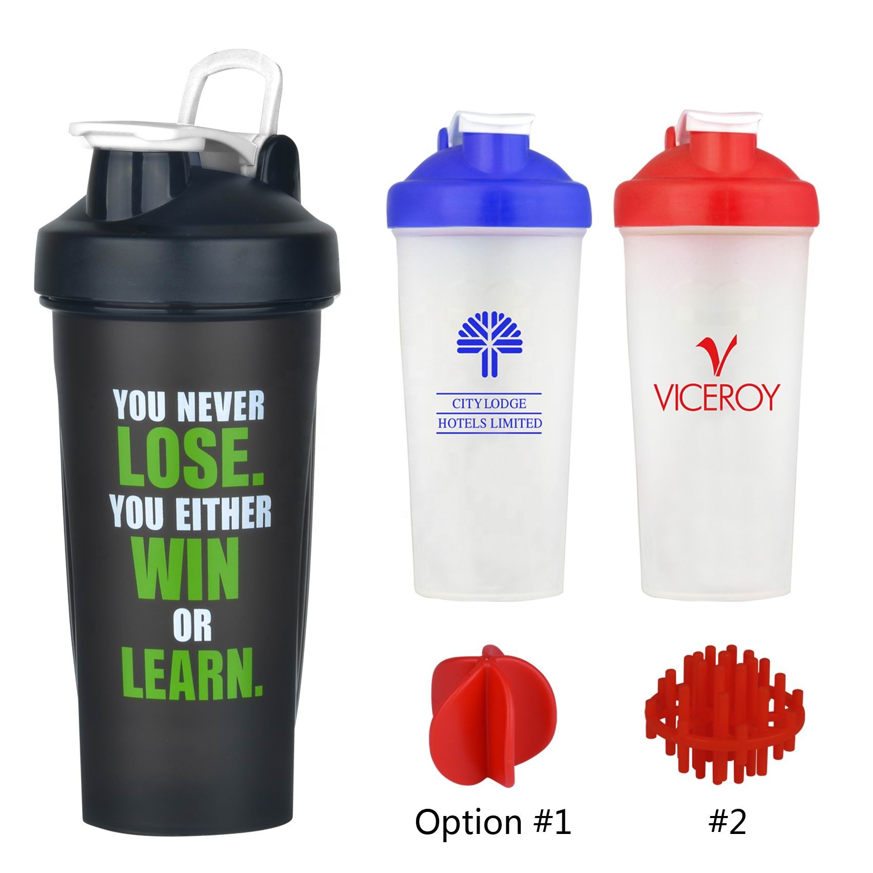 Promotional Personal Portable 600ML Shake Cup Protein Shaker Bottle Blende