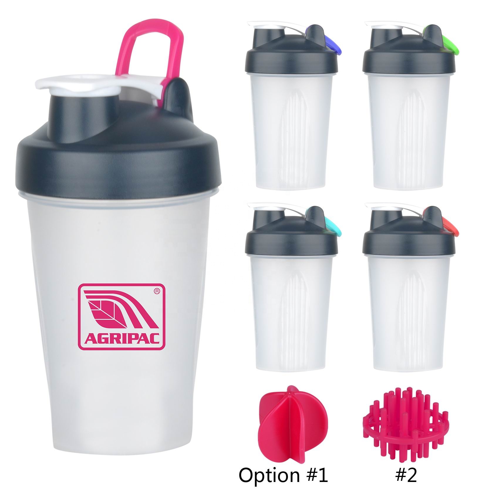 Promotional Personal Portable 600ML Shake Cup Protein Shaker Bottle Blende