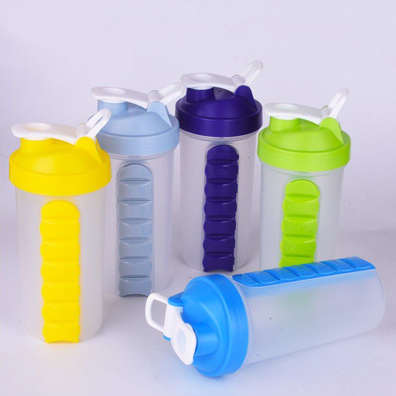 700ML wholesale custom plastic protein shaker 