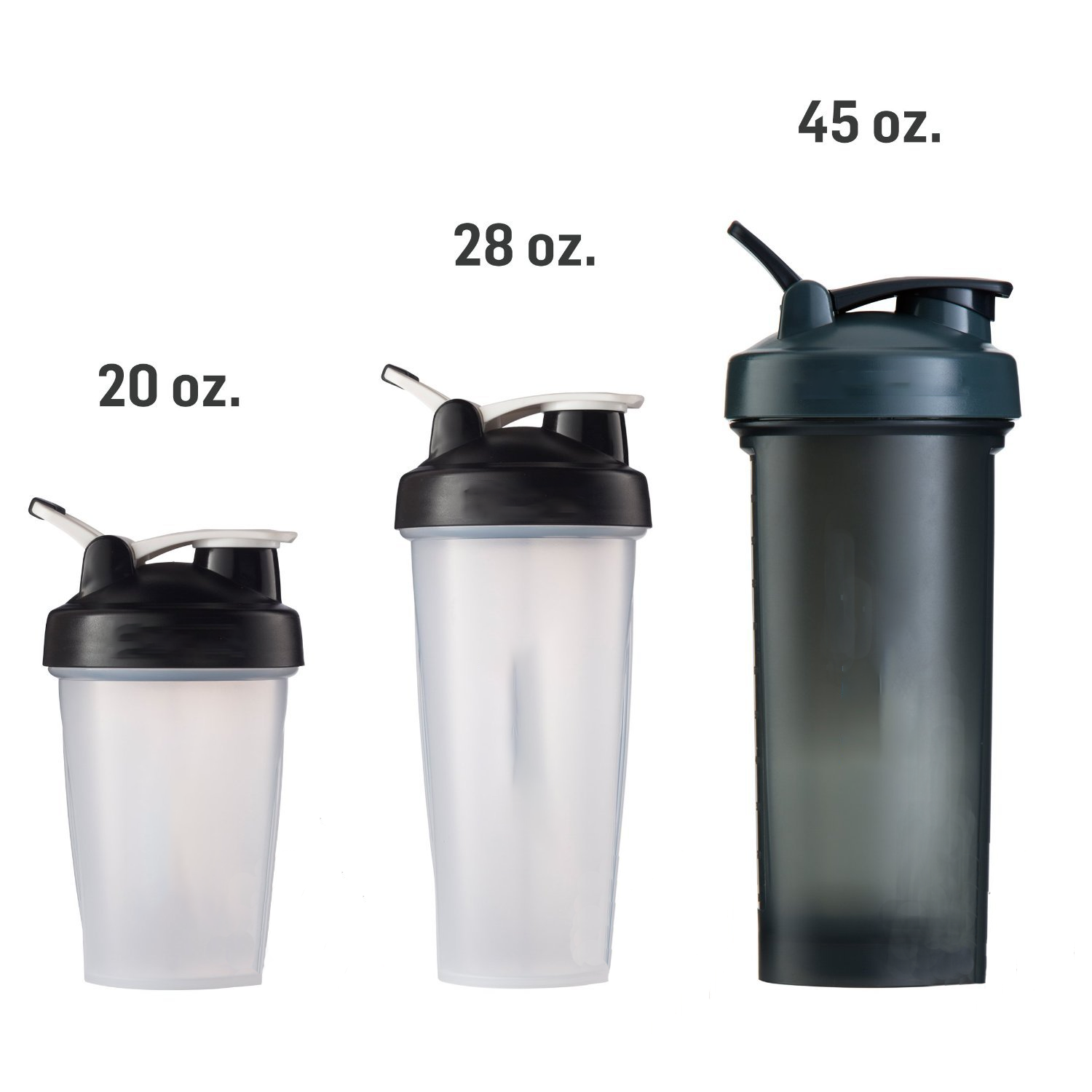 45OZ custom logo mixing water drink 1000ml gym blender protein shaker bottle