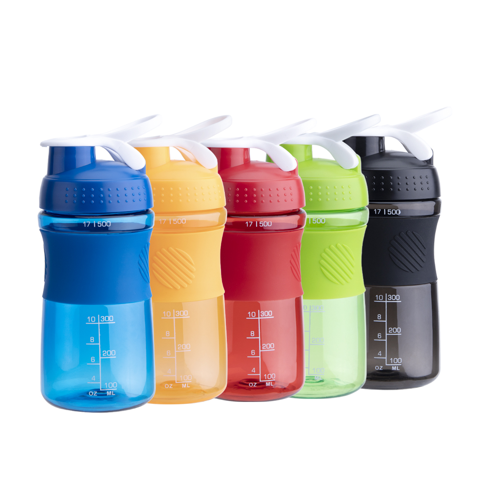  Wholesale Blender Low MOQ BPA Free Sport Plastic Gym Protein Bottle Shakers 