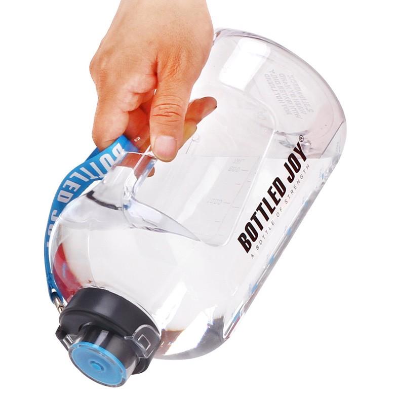  2.5L leakproof PET plastic drink bottle