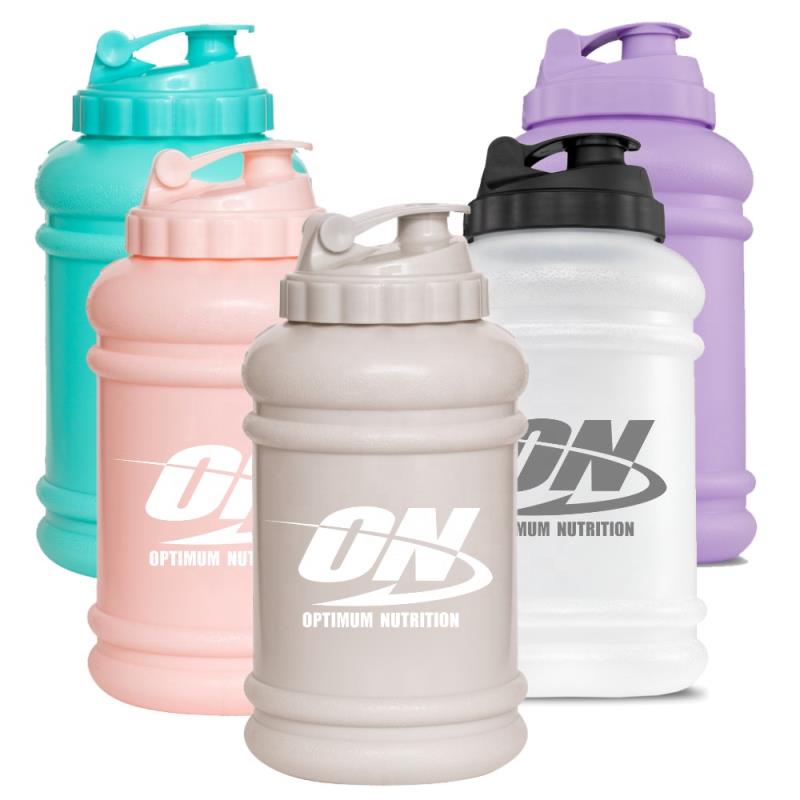 Half gallon water bottle and plastic gallon water jugs wholesale 2.2L candy colors