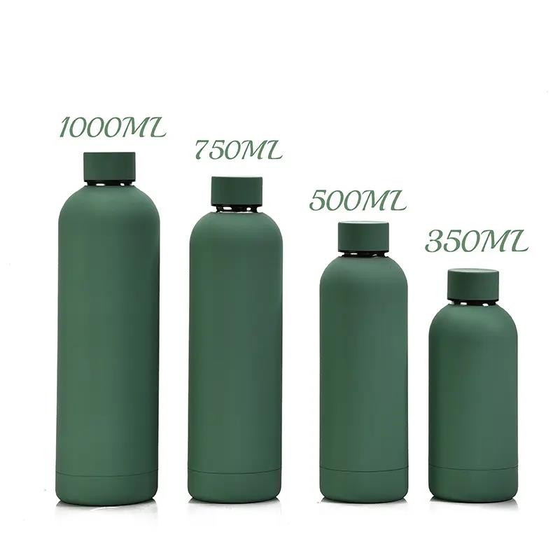 500ml cola fitness thermo eco friendly vacuum metal drink bottle stainless steel insulated water bottle with custom logo